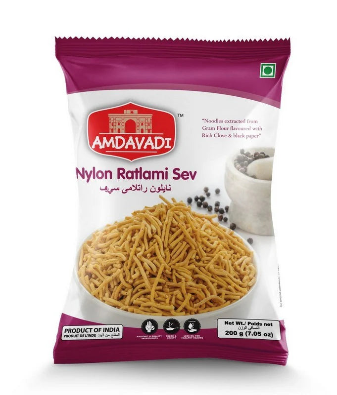 Amdavadi Nylon Ratlami Sev 200Gm