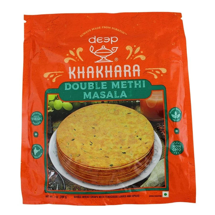 Deep Double Methi Masala Khakhra 200gm
