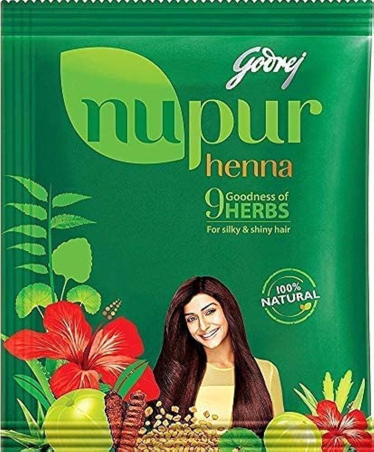 Godrej Nupur Henna 9 Herbs 1kg