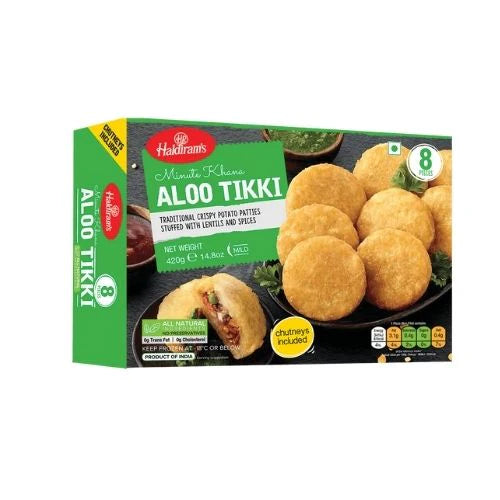 Haldiram Aloo Tikki 420g (8pcs)