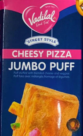 Vadilal Cheesy Pizza Jumbo Puff 125gm