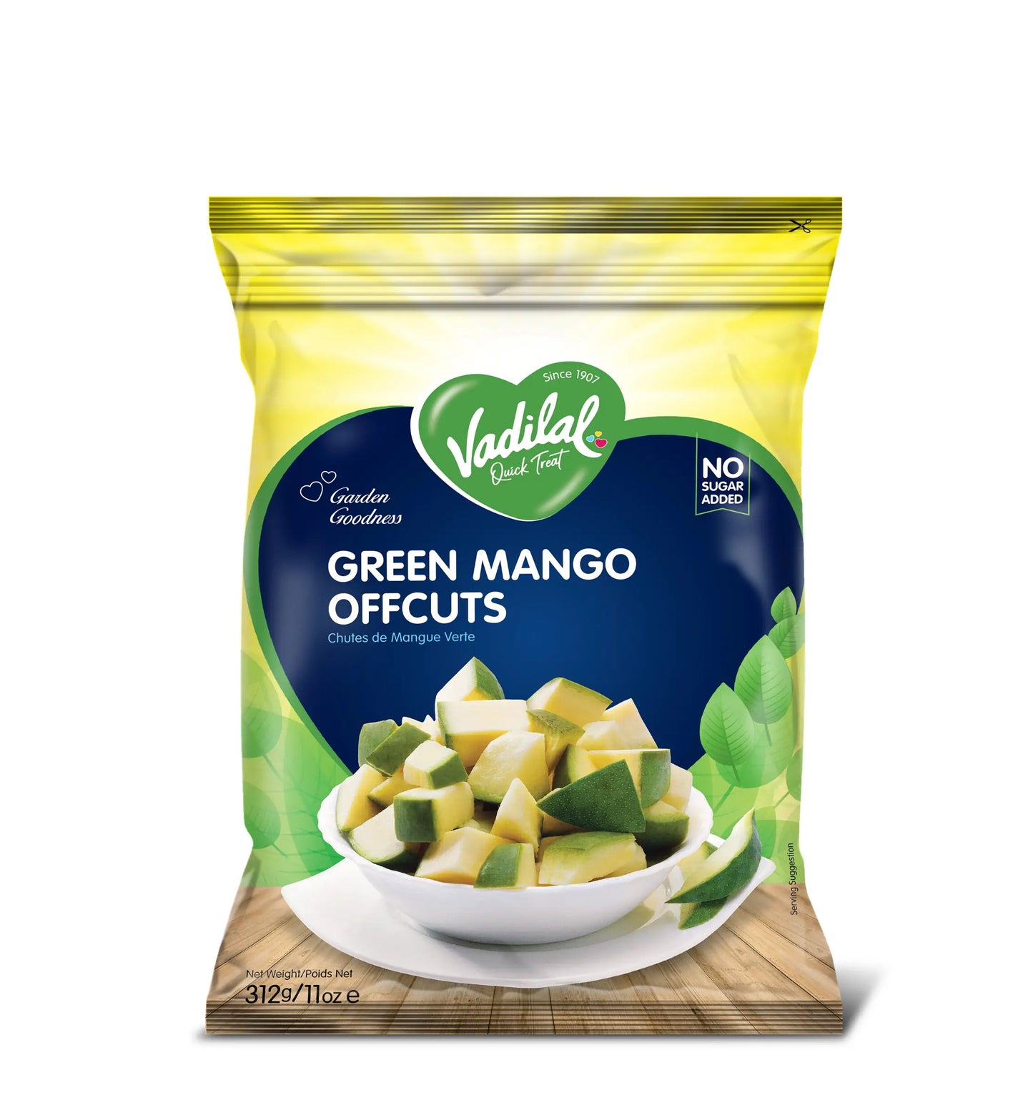 Vadilal Green Mango 312g (Frozen)