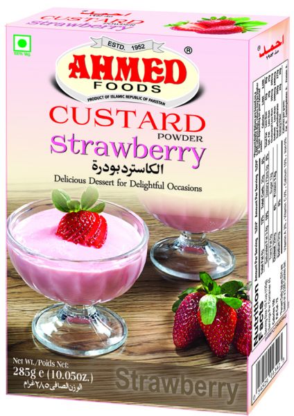 Ahmed Custard Strawberry 285g