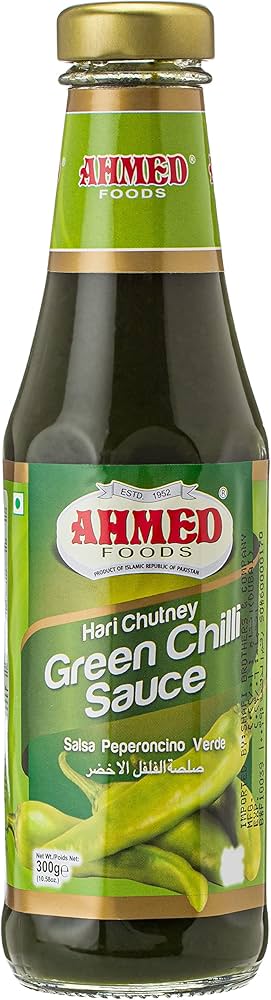 Ahmed Green Chilli Sauce 300gm