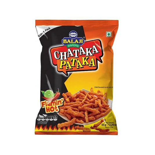 Balaji Chataka Pataka Flamin Hot 65 Gm