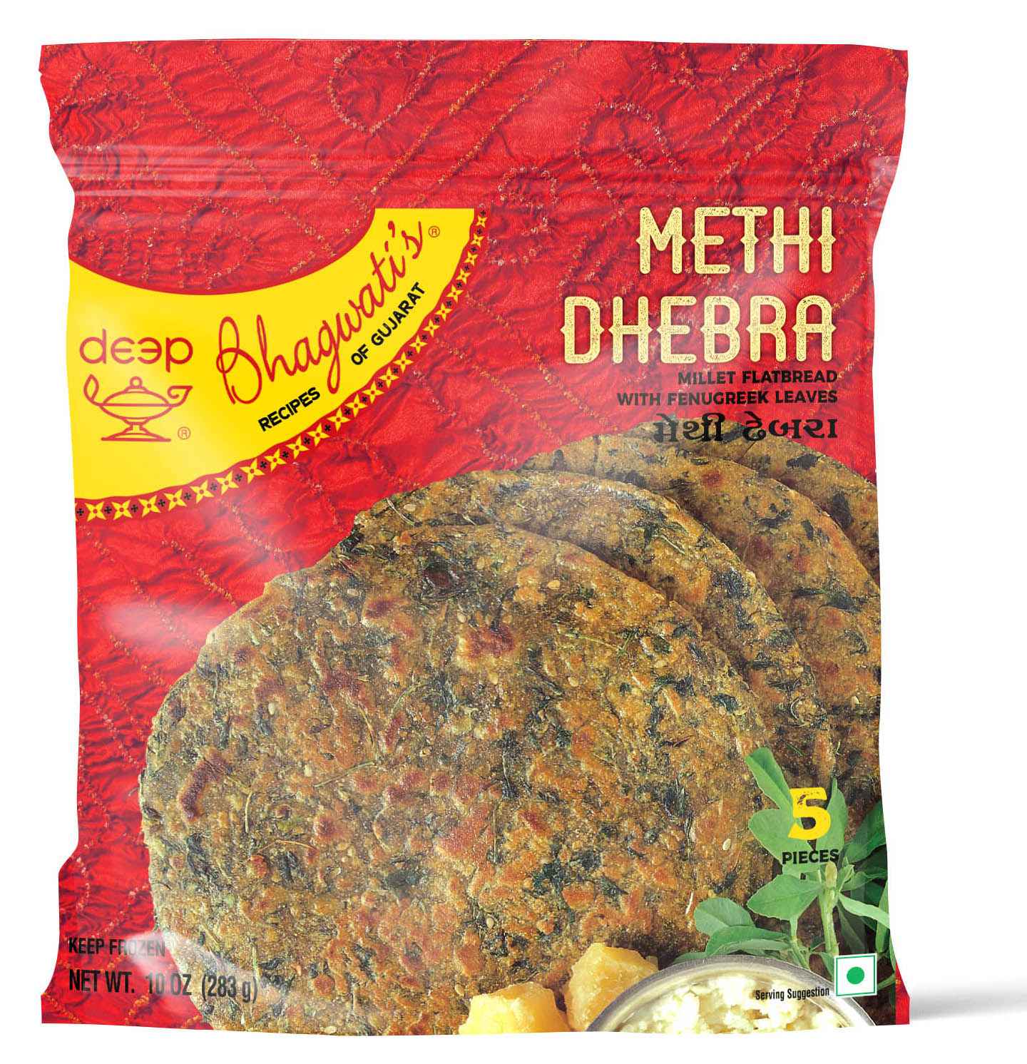 Bhagwati Methi Dhebra 285 Gm