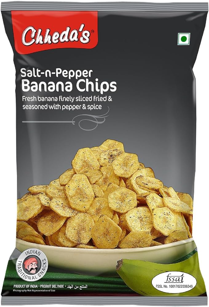 Chheda's Salt N Pepper Banana Chips 400gm
