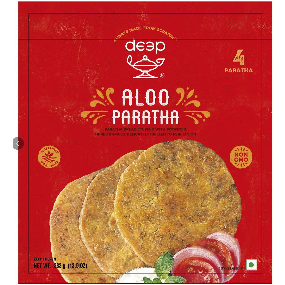 Deep Aloo Paratha 383 Gm