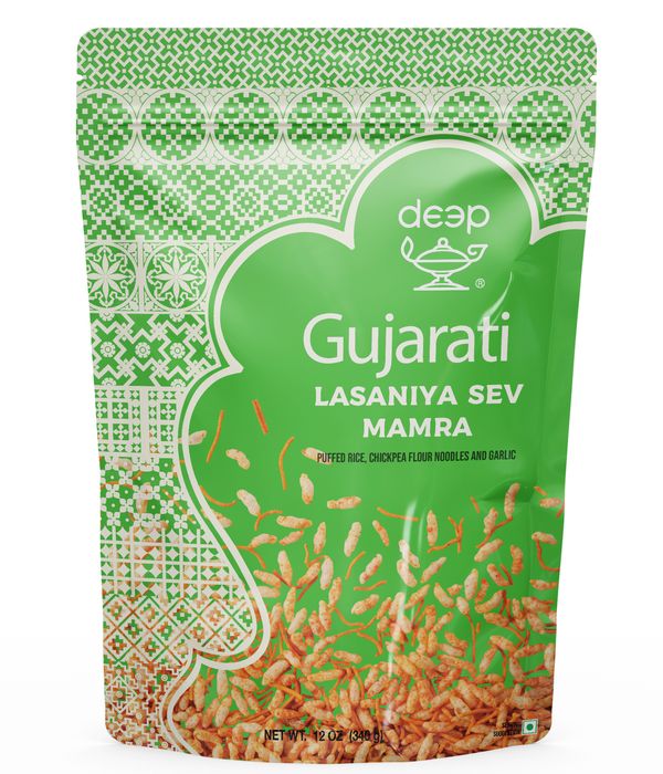 Deep Gujarati Lasaniya Sev Mamra 340 gm