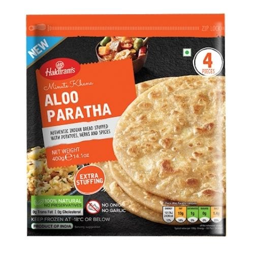 Haldiram Aloo Paratha 4pcs 400GM
