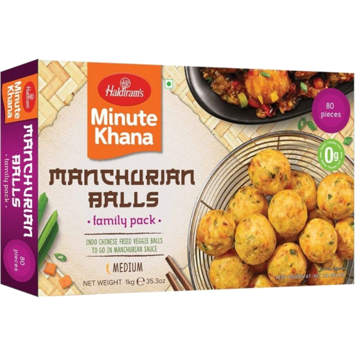 Haldiram Manchuran Balls (80 pcs) 1kg