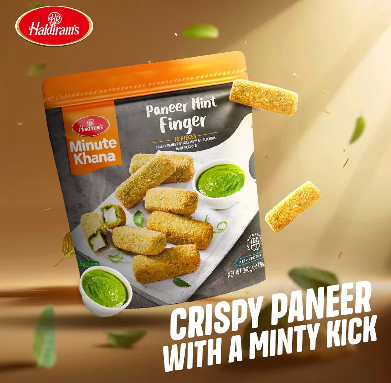 Haldiram Paneer Mint Finger (16 pcs) 340g
