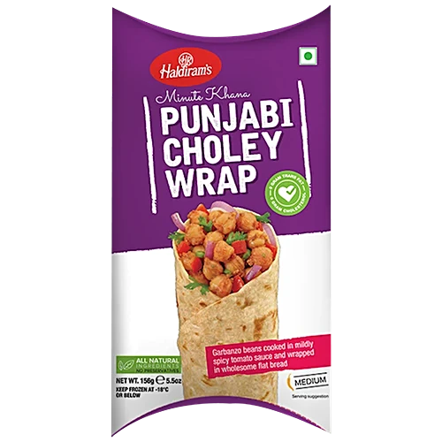 Haldiram's Punjabi Choley Wrap 156g