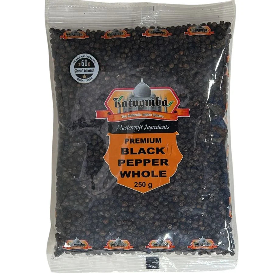 Katoomba Black Pepper Whole 250 Gm