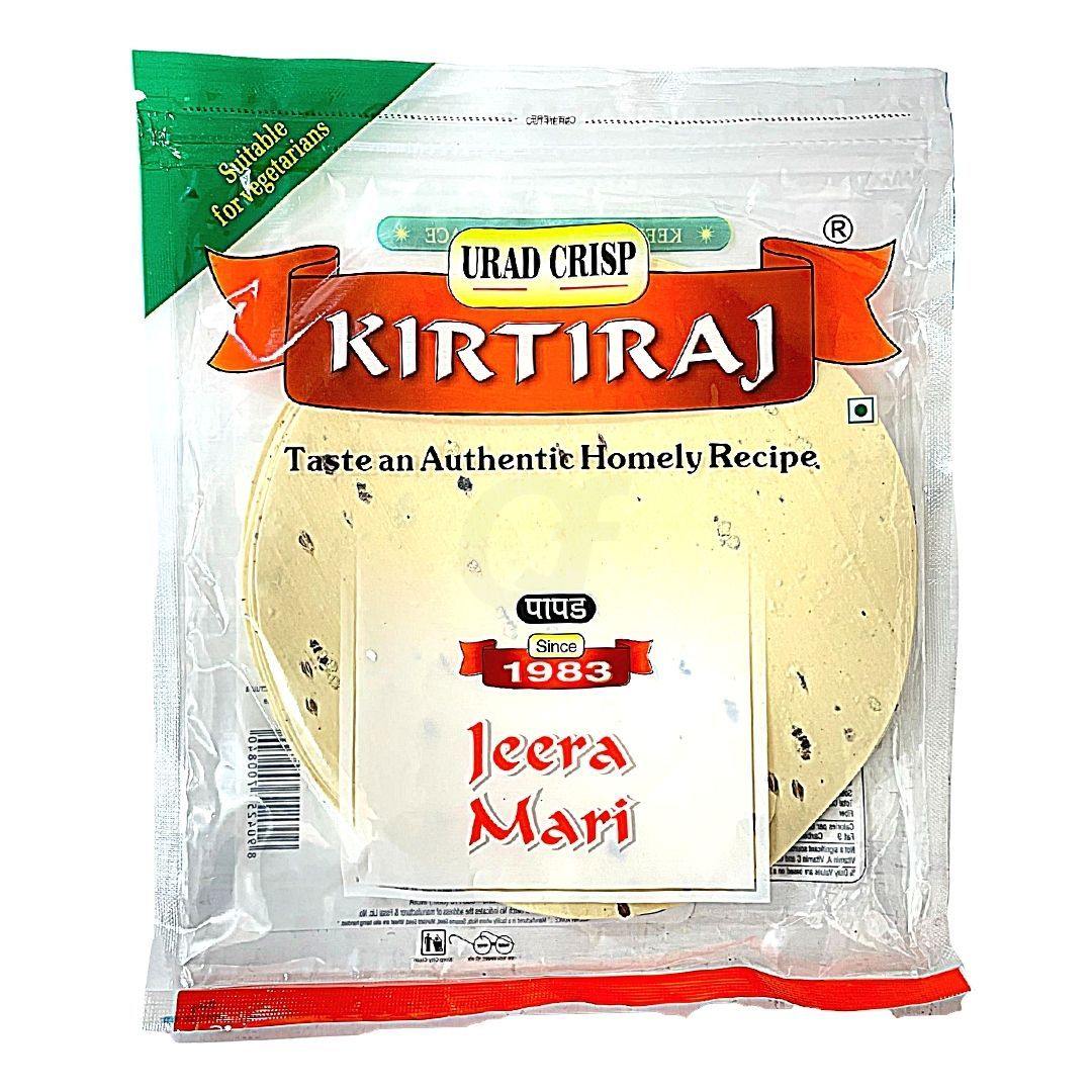 Kirtiraj Jeera Mari Papad 200gm