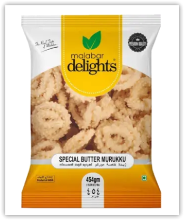 Malabar D Special Butter Murukku 454gm