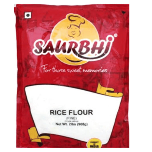 Saurbhi rice flour fine 908 gm