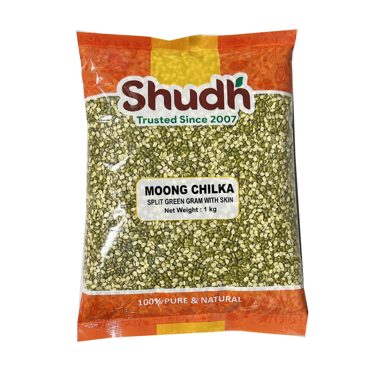 Shudh mung split with skin 1 kg