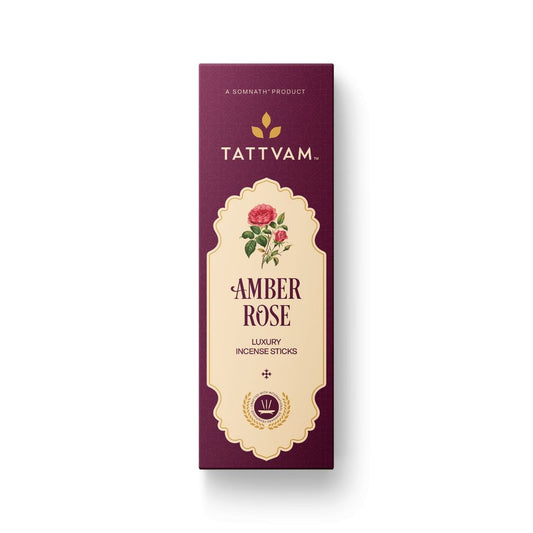 Tattvam Amber Rose Agarbatti 80g
