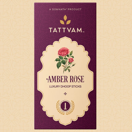 Tattvam Amber Rose Dhhop stick 20pcs