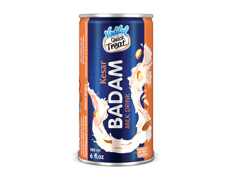 Vadilal Kesar Badam Drink 180ml