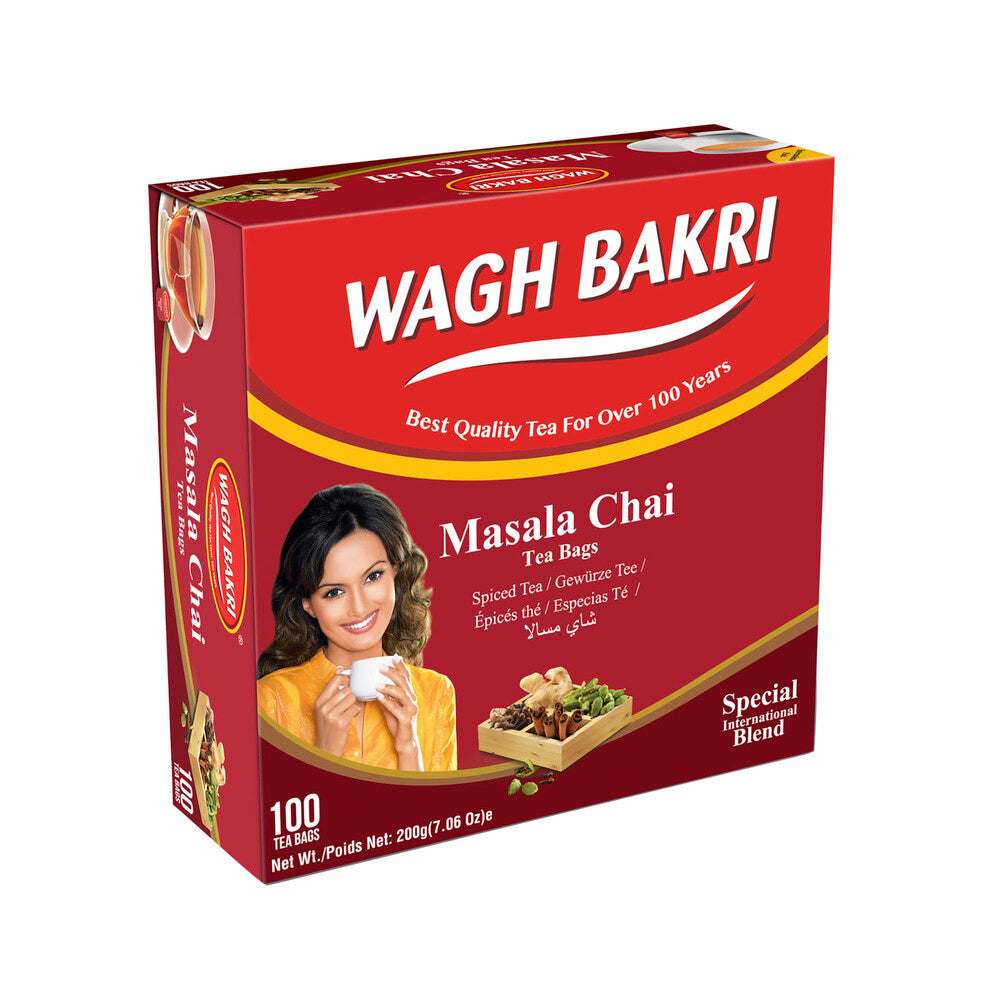 Wagh Bakri Masala Chai Tea Bags 200gm