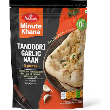 haldiram Tandoori Garlic Naan 400gm